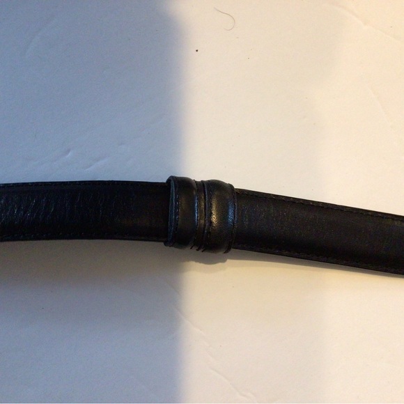 Women’s black leather with silver buckle - Picture 5 of 5